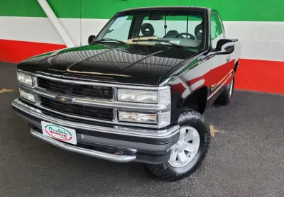 Silverado dlx 4.1 turbo/diesel, completa. bruta, lisa e linda camioneta, analiso trocas!
