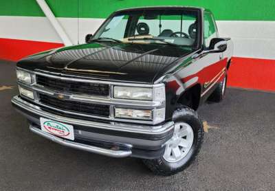 Silverado dlx 4.1 turbo/diesel, completa. bruta, lisa e linda camioneta, analiso trocas!