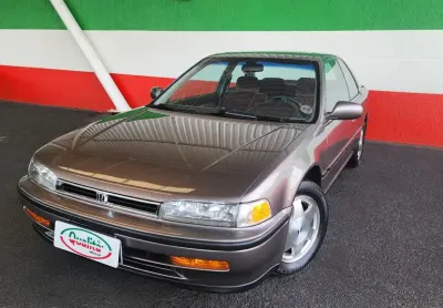 Honda accord coupe 2.2, câmbio manual original de 5 marchas, top de linha, carro de colecionador pla