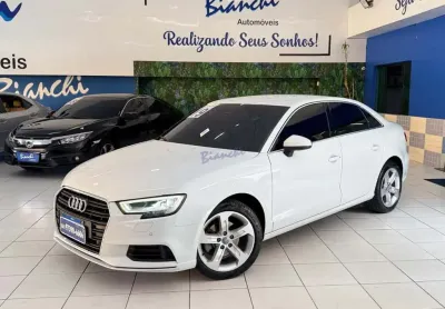 Audi a3 sed. p.plus 1.4 25anos flex tfsi tip.  - branca - 2019/2019