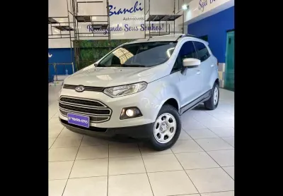 Ford ecosport se 1.6 16v flex 5p mec.  - prata - 2012/2013
