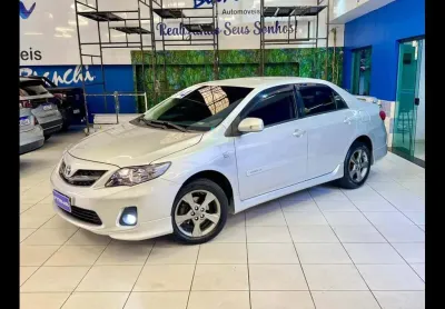 Toyota corolla xrs flex - prata - 2013/2014