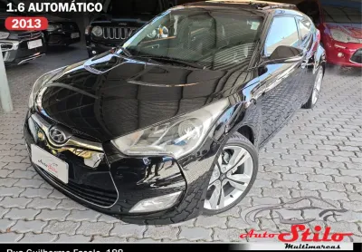 Hyundai veloster 1.6  - com teto solar, bancos em couro, multimídia com câmera de ré, entre outros. 