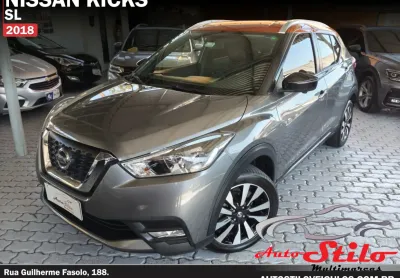 Nissan kicks sl 1.6 câmbio automático cvt. muito bem conservado.