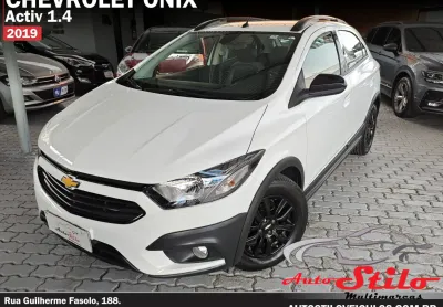 Chevrolet onix activ 1.4 flex câmbio manual. carro de único dono.