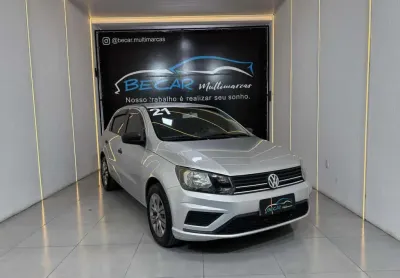Volkswagen gol 1.6 msi flex 8v 5p  - prata - 2020/2021