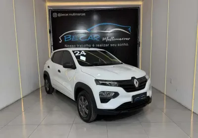 Renault kwid zen 1.0 flex 12v 5p mec.  - branca - 2023/2024