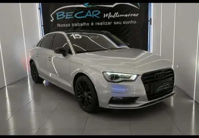 Audi a3 1.8 turbo 180cv 5p aut./ tip.  - prata - 2015/2015