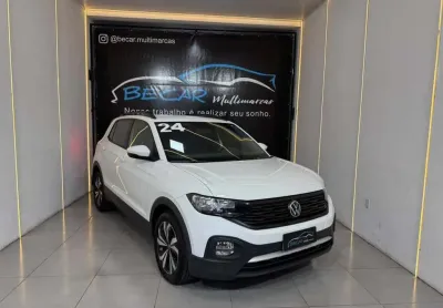 Volkswagen t-cross 200 tsi 1.0  flex 12v 5p aut.  - branca - 2023/2024