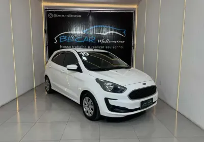 Ford ka 1.0 se/se plus tivct flex 5p  - branca - 2018/2019