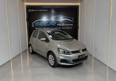 Volkswagen fox trendline 1.0 flex 8v 5p  - prata - 2014/2015