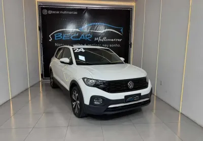 Volkswagen t-cross 200 tsi 1.0  flex 12v 5p aut.  - branca - 2023/2024