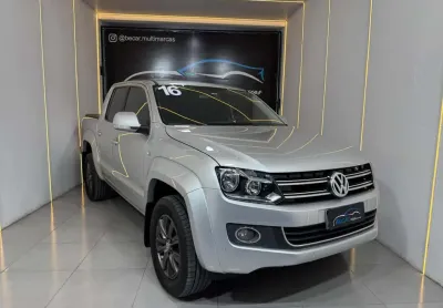 Volkswagen amarok high.cd 2.0 16v tdi 4x4 dies. aut  - prata - 2015/2016
