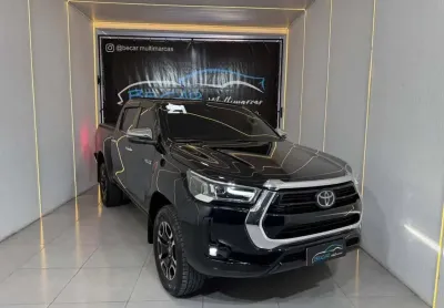 Toyota hilux sw4 srx 4x4 2.8 tdi 16v dies. aut.  - preta - 2020/2021