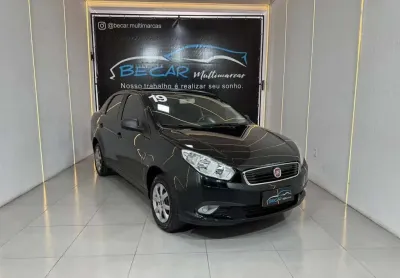 Fiat siena attractive 1.0 fire flex 8v 4p  - preta - 2019/2019