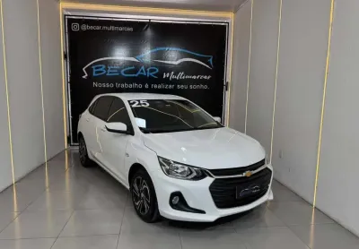 Chevrolet onix hatch lt 1.0 12v flex 5p mec.  - branca - 2024/2025