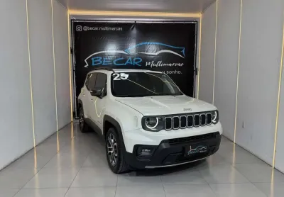 Jeep renegade long. t270 1.3 tb 4x2 flex aut.  - branca - 2022/2023