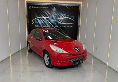 Peugeot 207 XR 1.4 Flex 8V 3p  - Vermelha - 2012/2013