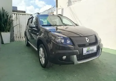 Renault sandero stepway 1.6 2012/2012 com gnv – completo 
