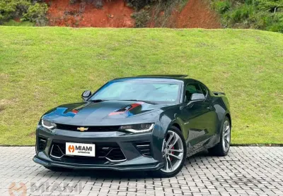 Chevrolet camaro fifty 6.2 v8 - edição 50 anos - cinza - 2016/2017