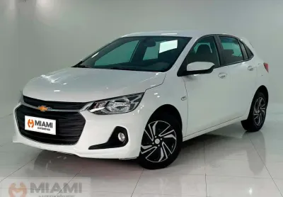 Chevrolet onix lt 1.0 turbo - branca - 2024/2025