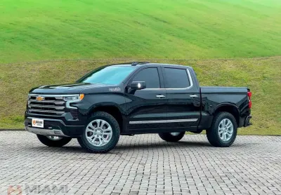 Chevrolet silverado high country 5.3 v8 - preta - 2024/2024