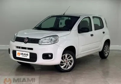 Fiat uno attractive 1.0 - branca - 2015/2016
