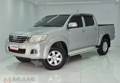 Toyota hilux srv 2.7 4x2 - prata - 2015/2015
