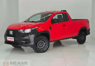 Fiat strada endurance 1.3 - vermelha - 2023/2024