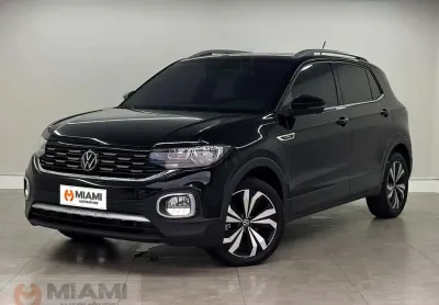 Volkswagen t-cross highline 1.4 tsi - preta - 2022/2022