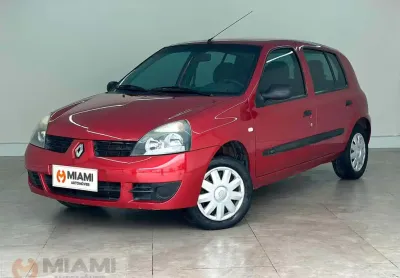 Renault clio campus 1.0 - vermelha - 2010/2011