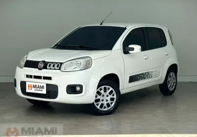 Fiat uno evolution 1.4 - branca - 2014/2015
