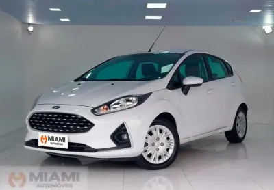 Ford fiesta se 1.6 - branca - 2018/2019
