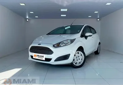 Ford fiesta se 1.6 - branca - 2016/2017