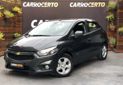 Gm - chevrolet onix hatch lt 1.4  aut. 2019 flex  conforto e economia