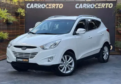 Hyundai ix35 gls 2.0  aut. 2014 flex  bancos em couro   baixo km