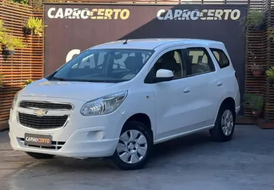 Gm - chevrolet spin lt 1.8 mec. 2014 flex   ótimo espaço e desempenho