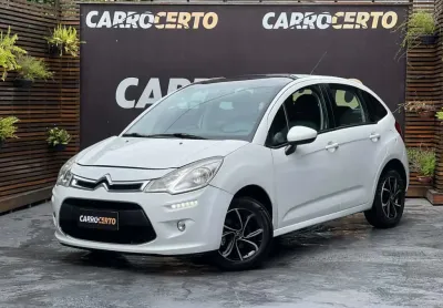 Citroën c3 tendance 1.5  2013 flex manual  c/teto zenith