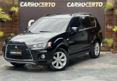 Mitsubishi outlander 3.0 gt 3.0 v6 aut. 2012 gasolina  c/teto  bancos aquecidos