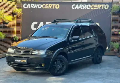 Fiat palio weekend adventure 1.6  2003 completo   100% financiado