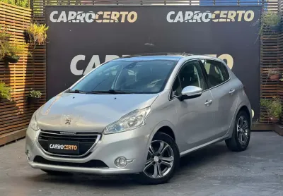 Peugeot 208 griffe 1.6 aut. 2014 flex  com teto panoramico