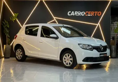 Renault SANDERO Authentique Flex 1.0  2017  ÓTIMO PARA APP
