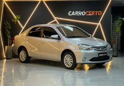 Toyota ETIOS XLS Sedan 1.5 Mec. 2016 Flex  ÓTIMA DURABILIDADE