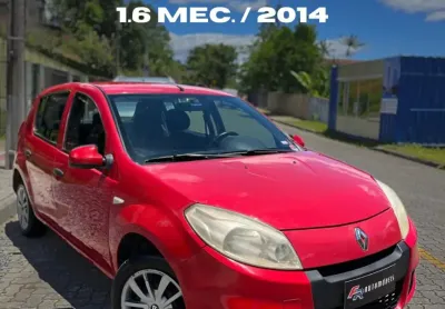 Renault sandero 1.6 expression 2014 mec.