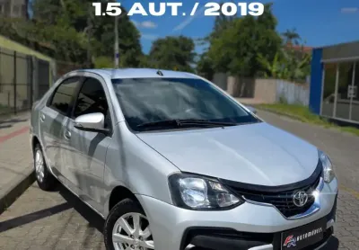 Toyota etios 1.5 x plus sedan 2019 automatico flex