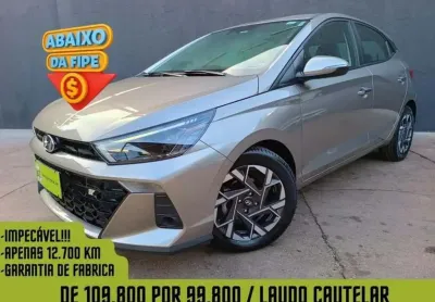Hyundai hb20 1.0 tgdi at platinum  2025 | somente 12.000km