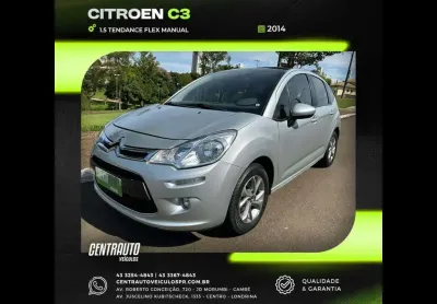 Citroen c3 1.5 tendance 8v flex 4p manual 2014