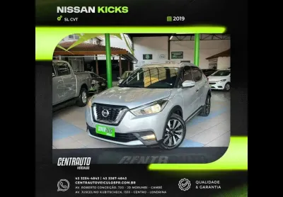 Nissan kicks sl cvt 2019