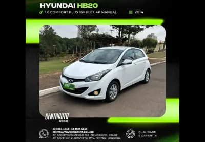 Hyundai hb20 1.6 comfort plus 16v flex 4p manual 2014
