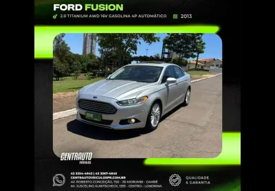 Ford fusion 2.0 titanium awd 16v gasolina 4p automático 2013
